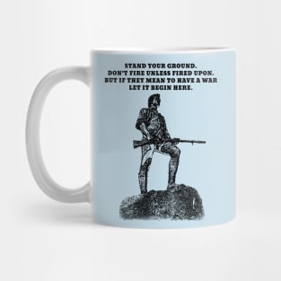 Stand Your Ground (Small Dark Design) Mug